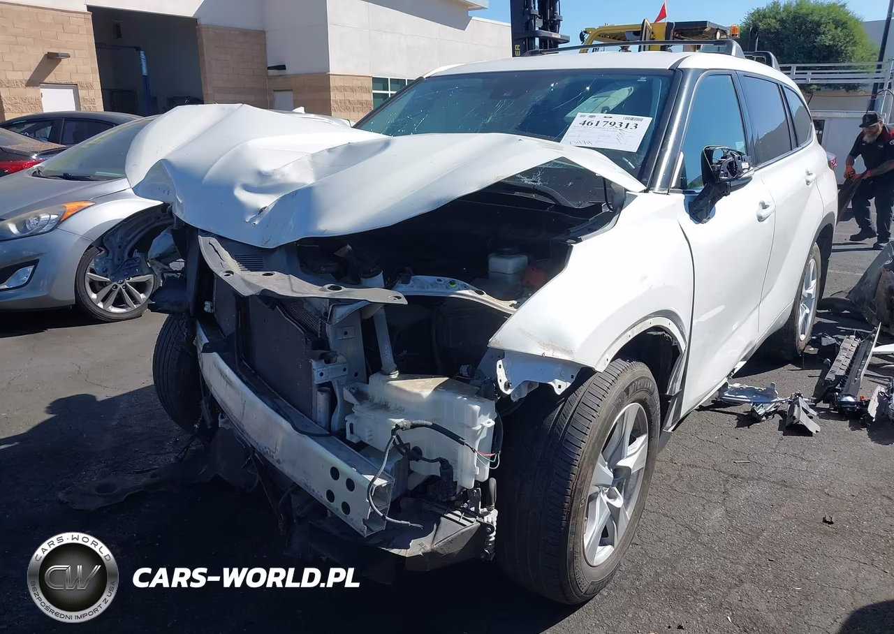 2021 Toyota Highlander Le VIN:5TDZZRAH9MS525499 - 2