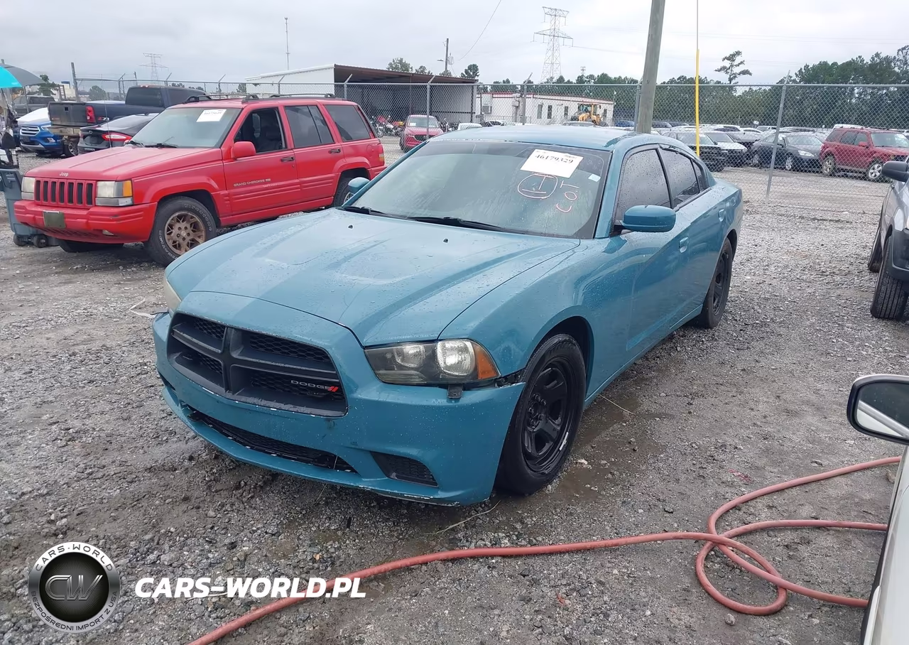 2012 Dodge Charger Police VIN:2C3CDXAG3CH167396 - 2