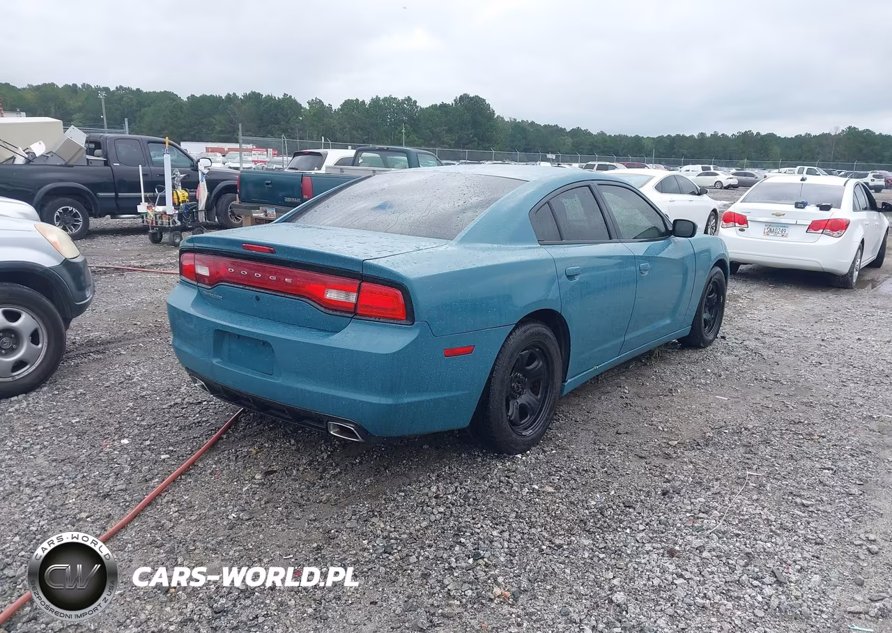 2012 Dodge Charger Police VIN:2C3CDXAG3CH167396 - 4