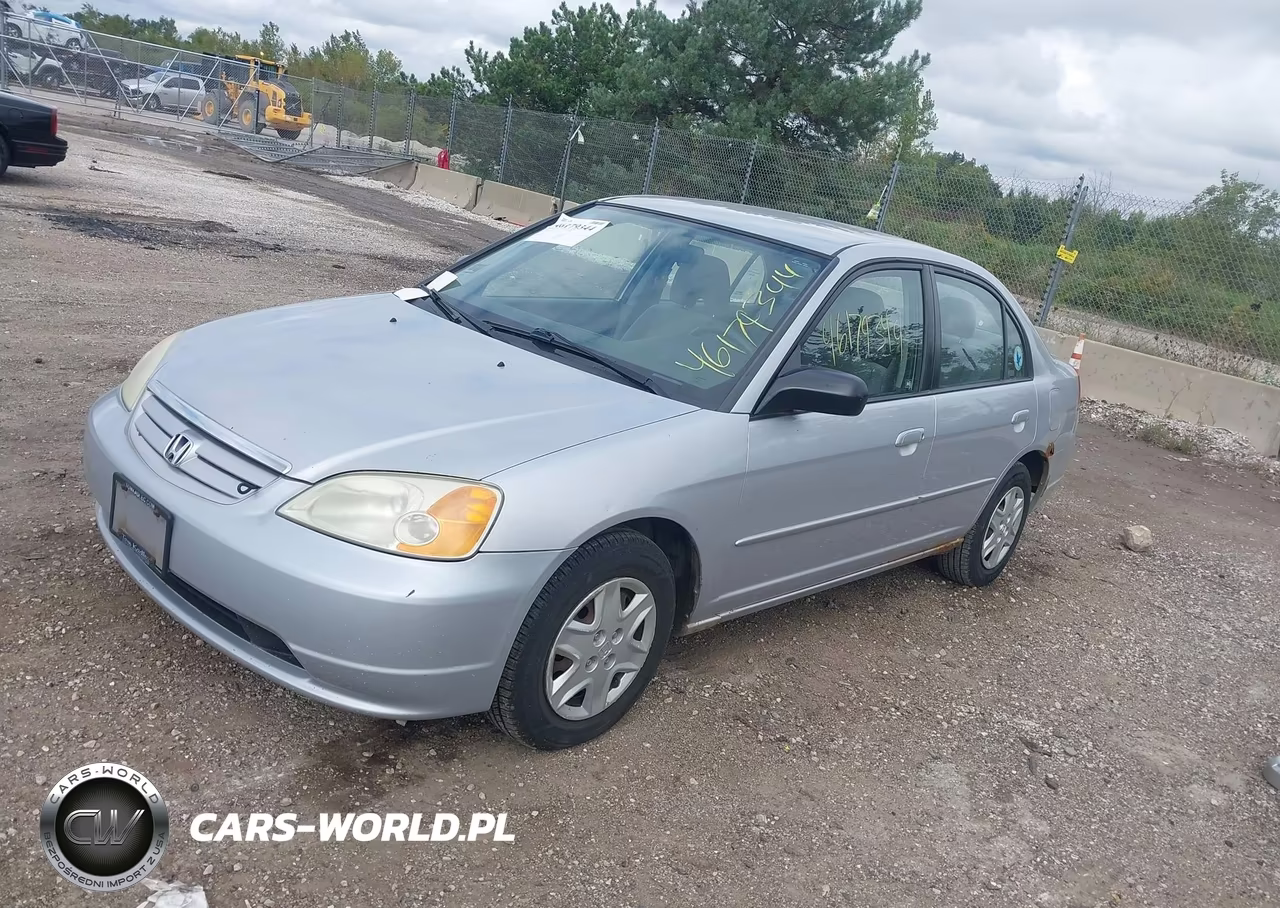 2003 Honda Civic Lx VIN:1HGES15593L031147 - 2