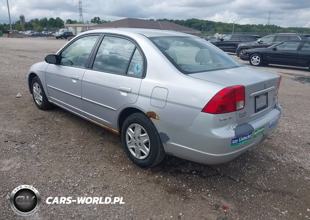 2003 Honda Civic Lx VIN:1HGES15593L031147 - 3