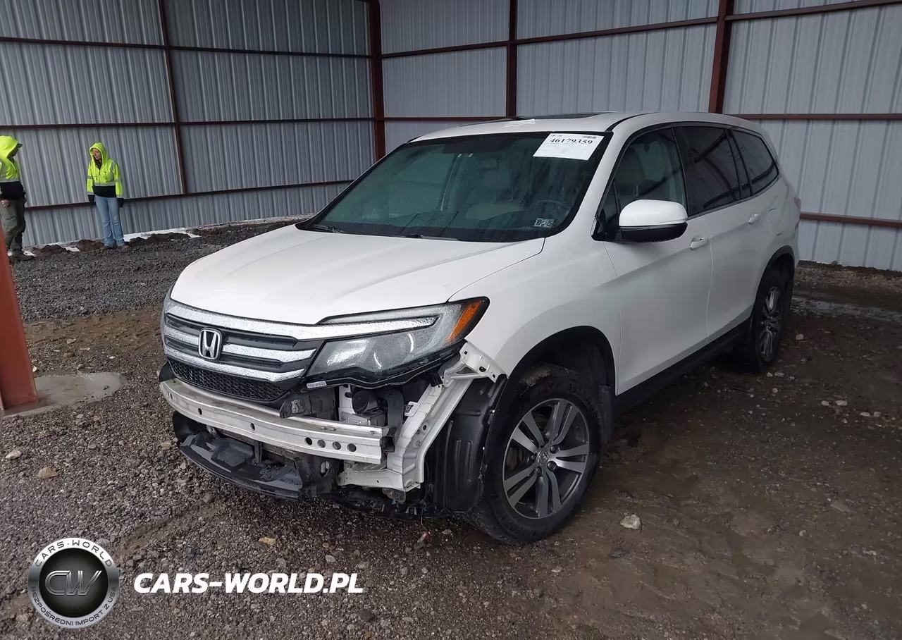 2016 Honda Pilot Ex-L VIN:5FNYF6H53GB095086 - 2