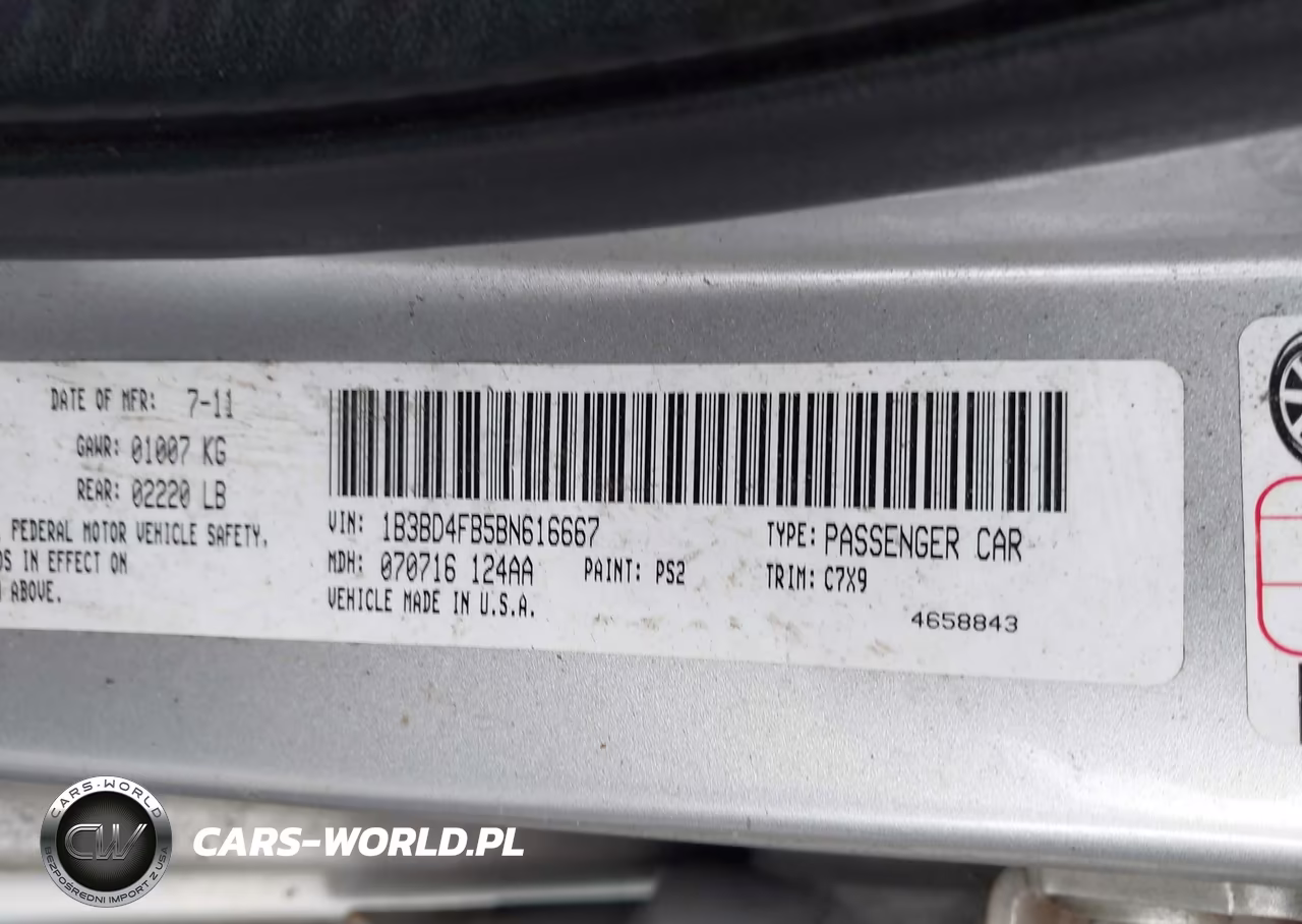 2011 Dodge Avenger Express VIN:1B3BD4FB5BN616667 - 9