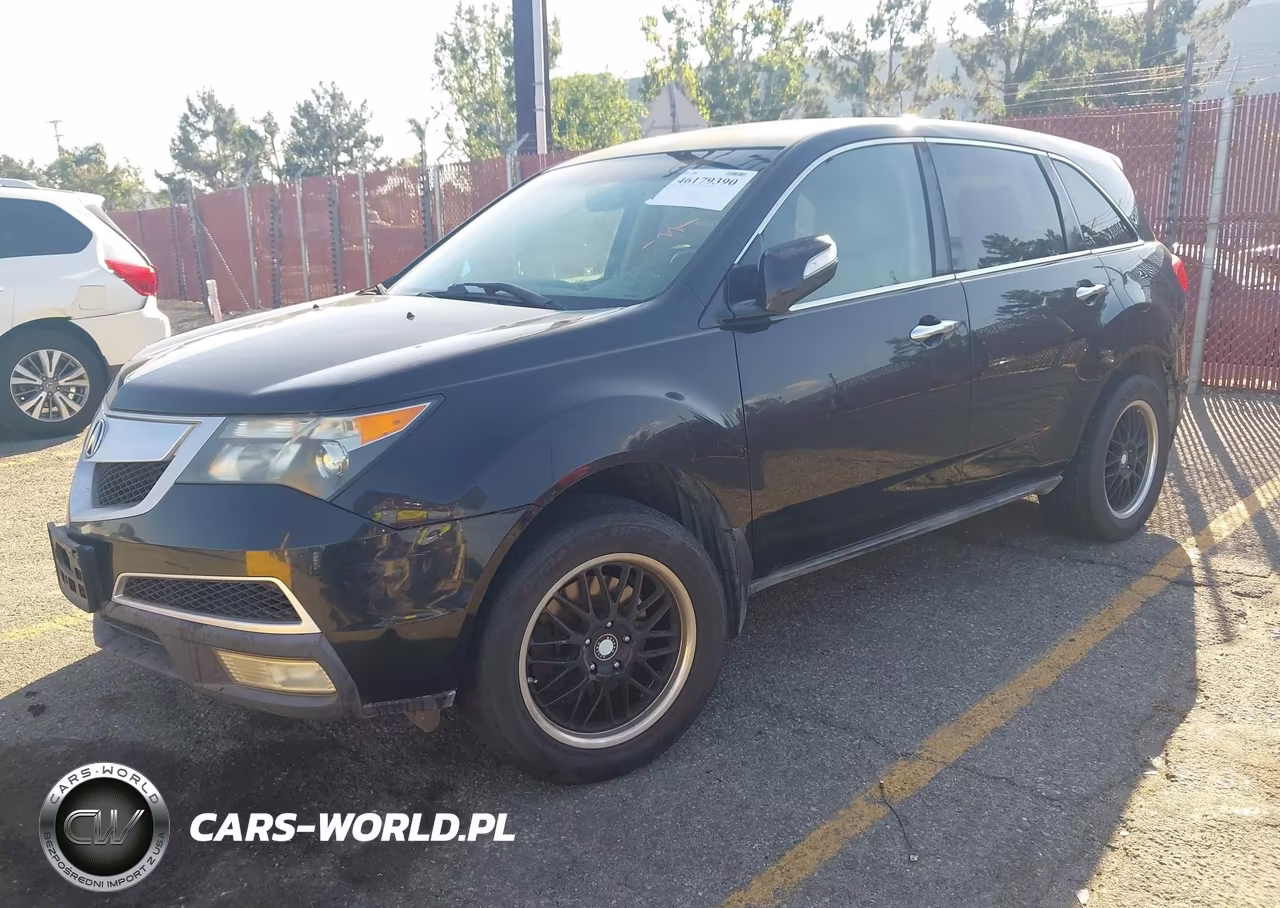 2011 Acura Mdx VIN:2HNYD2H24BH531493 - 2