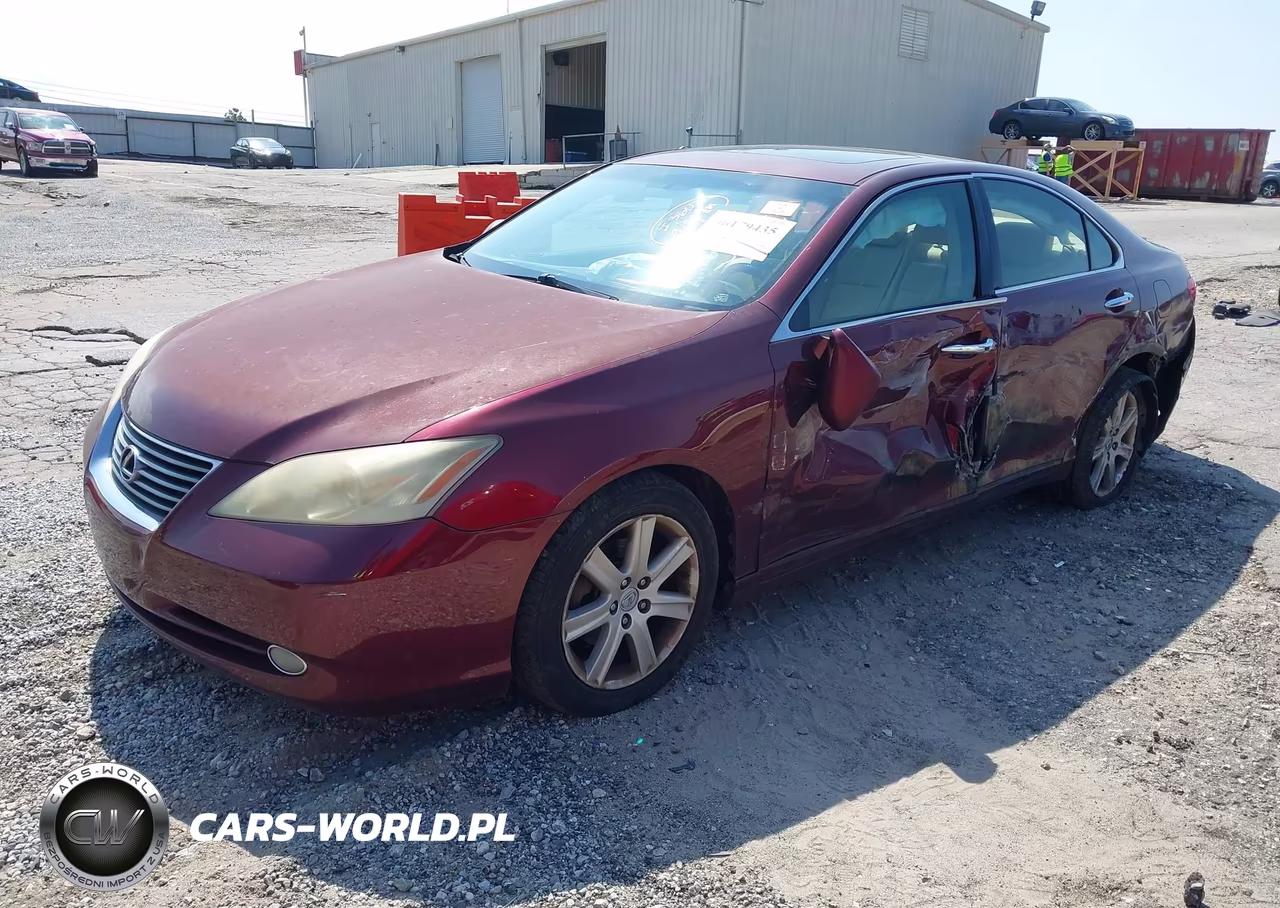 2008 Lexus Es 350 VIN:JTHBJ46GX82162041 - 2