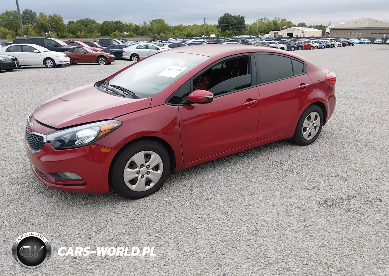 2015 Kia Forte Lx VIN:KNAFX4A6XF5435214 - 2