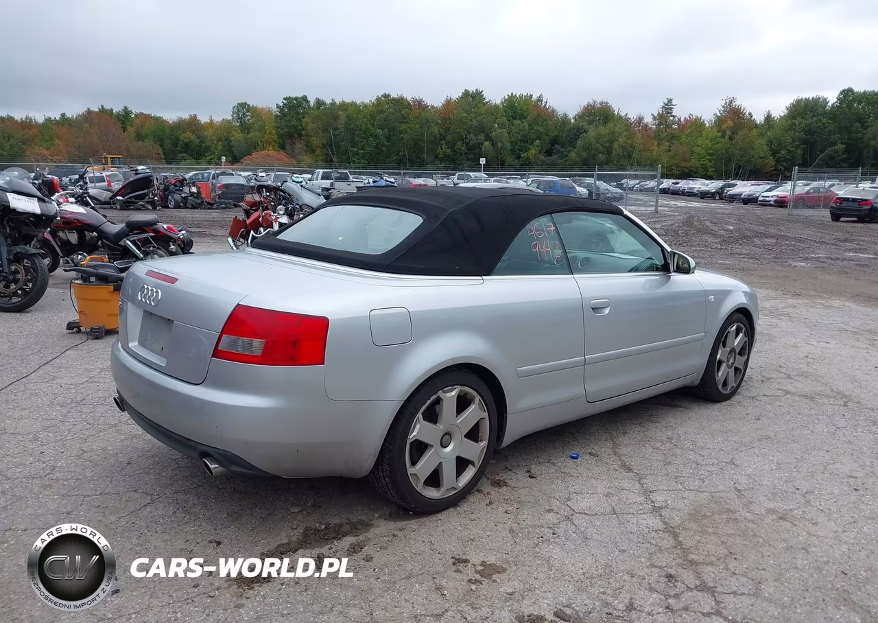 2005 Audi S4 VIN:WUARL48H35K901295 - 4