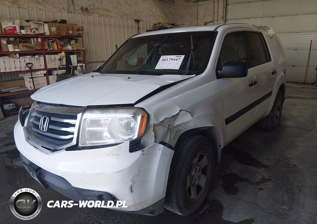 2014 Honda Pilot Lx VIN:5FNYF4H26EB024729 - 2