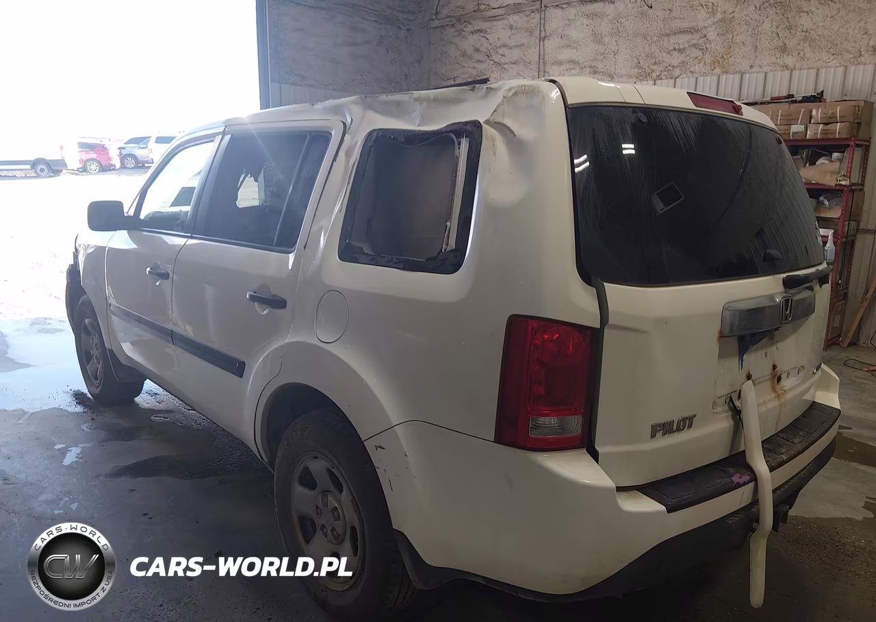 2014 Honda Pilot Lx VIN:5FNYF4H26EB024729 - 3