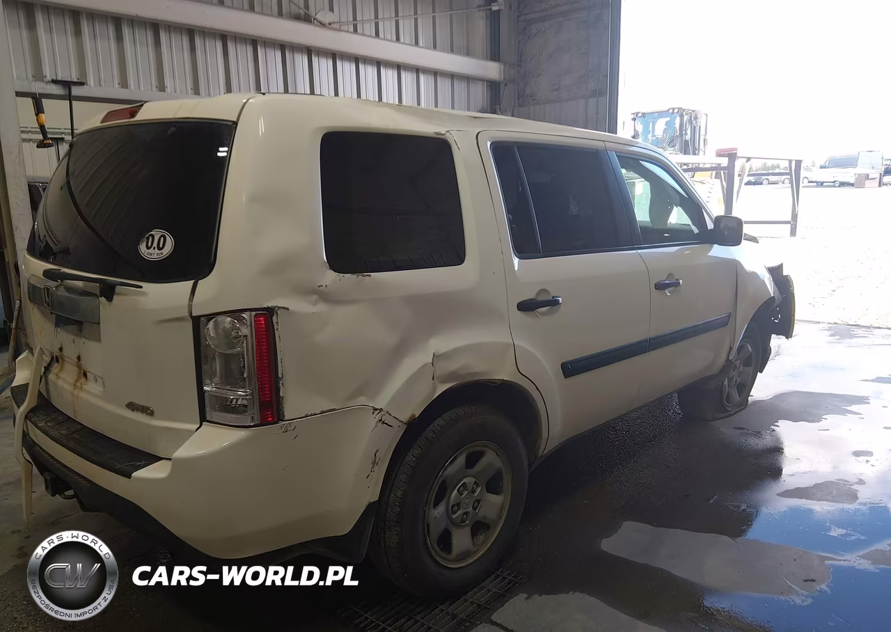 2014 Honda Pilot Lx VIN:5FNYF4H26EB024729 - 4