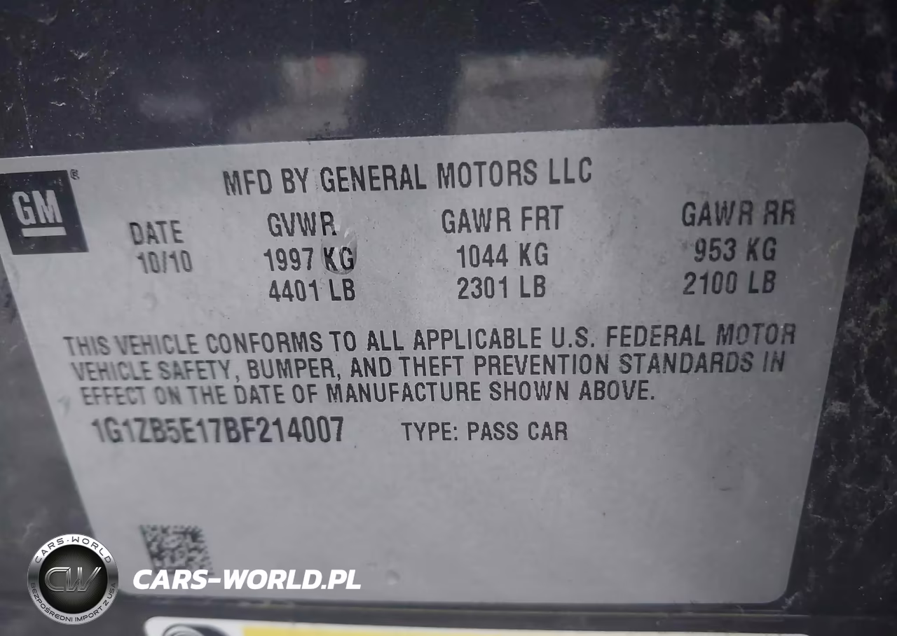 2011 Chevrolet Malibu Ls VIN:1G1ZB5E17BF214007 - 9