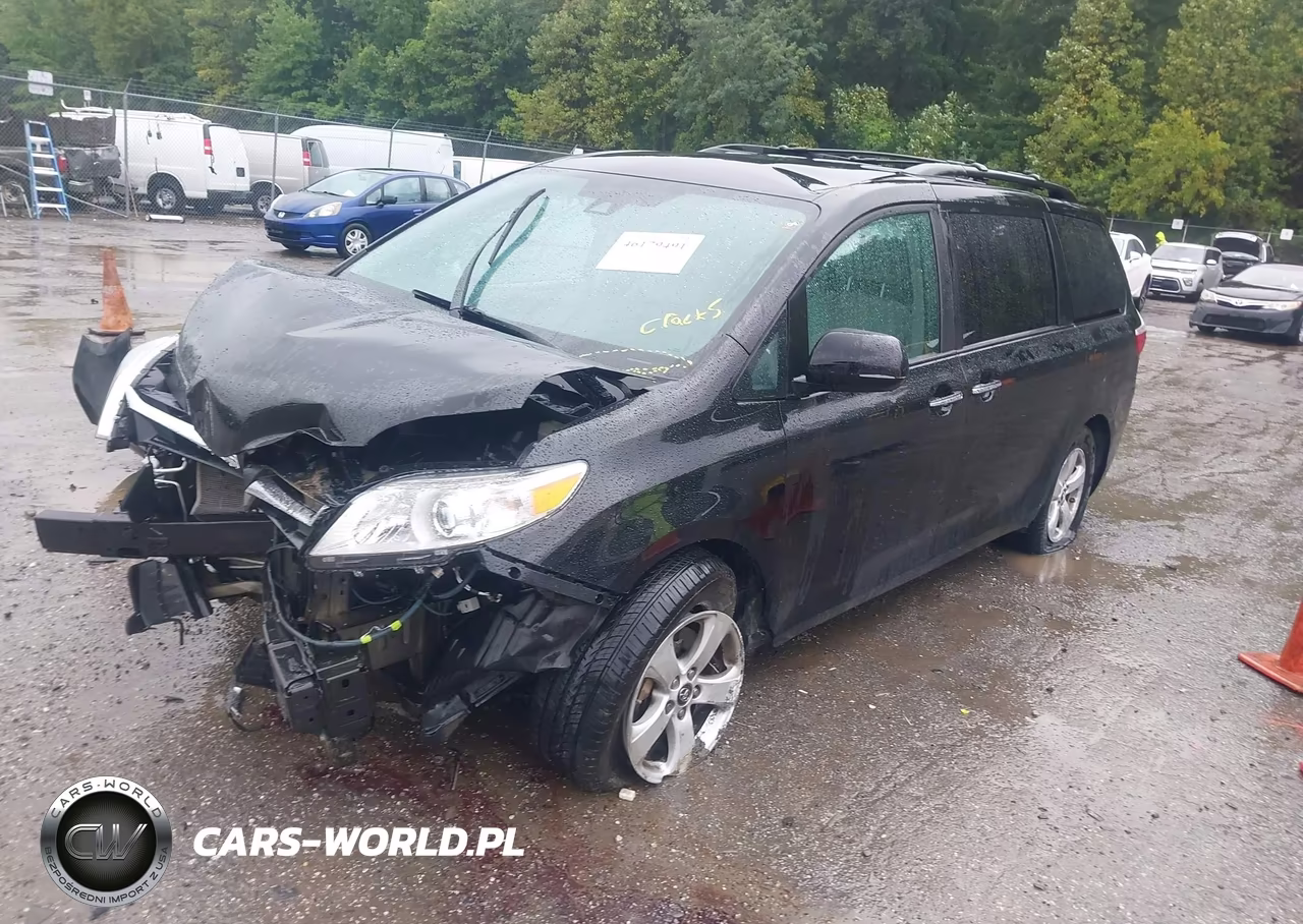 2020 Toyota Sienna Le VIN:5TDKZ3DC2LS048105 - 2