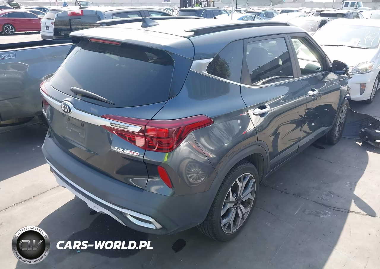 2021 Kia Seltos Sx Turbo VIN:KNDETCA29M7197438 - 4