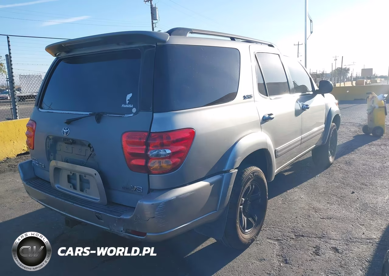 2003 Toyota Sequoia Sr5 V8 VIN:5TDZT34A93S150077 - 4