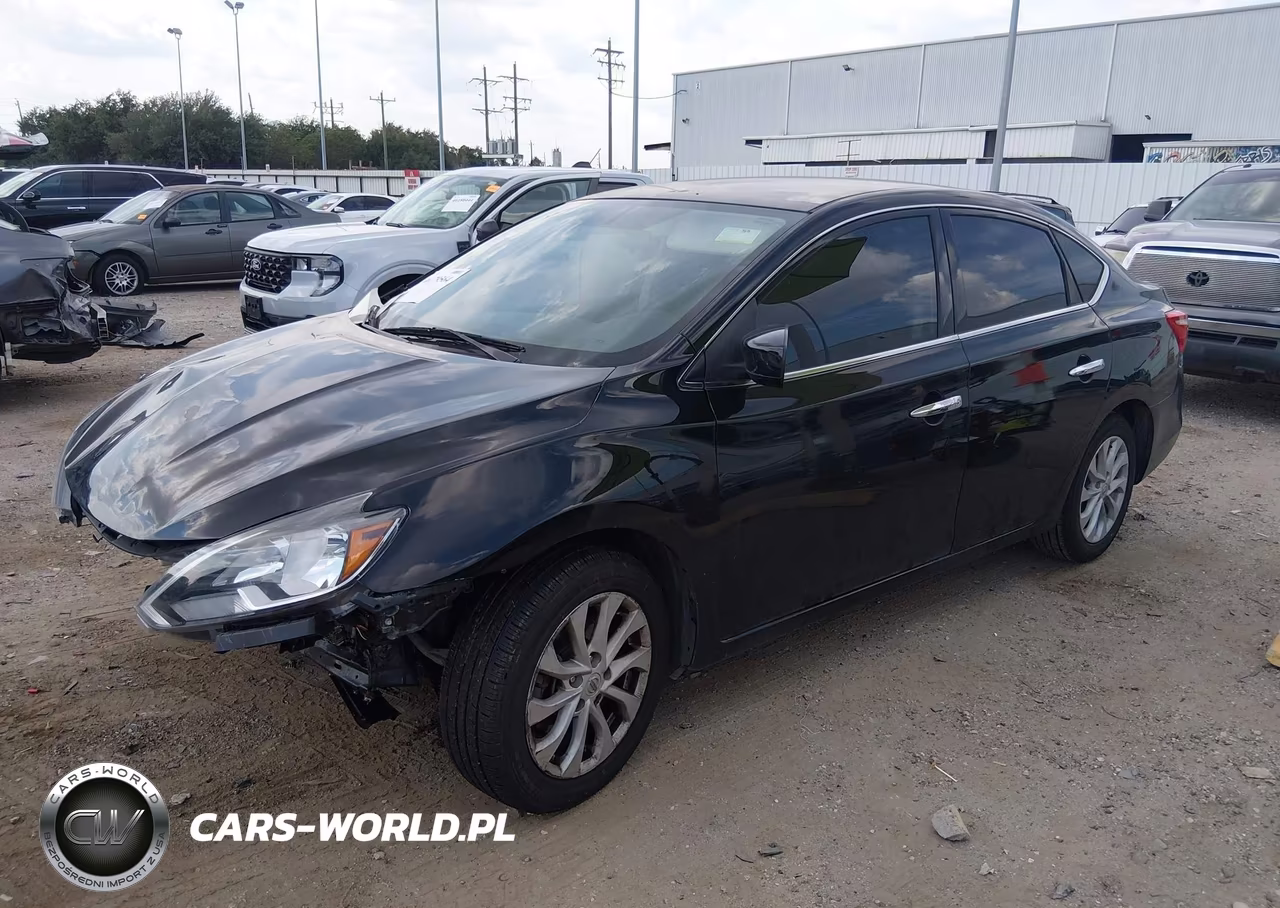 2018 Nissan Sentra Sv VIN:3N1AB7AP7JL648140 - 2