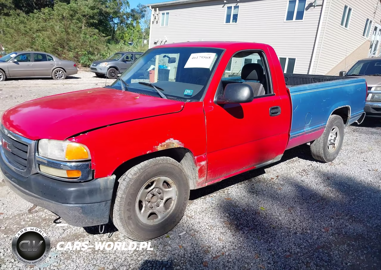 2002 GMC Sierra 1500 Standard VIN:1GTEC14W92Z275480 - 2