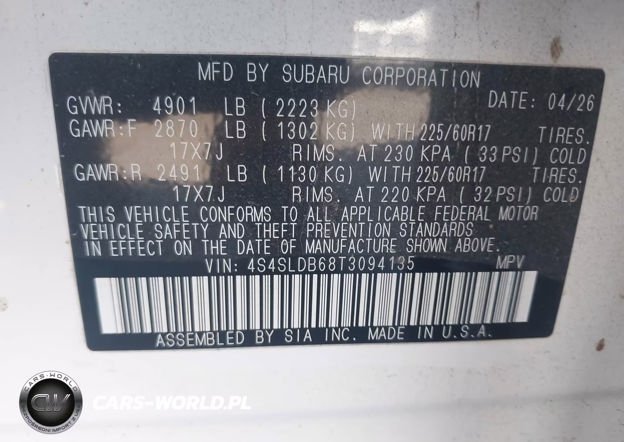 2026 Subaru Forester Premium VIN:4S4SLDB68T3094135 - 9