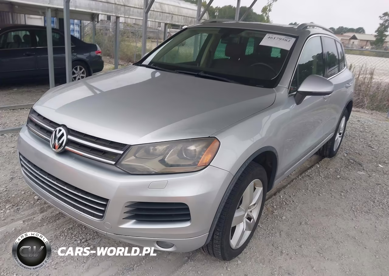 2011 Volkswagen Touareg Vr6 Lux VIN:WVGFF9BP4BD000856 - 2