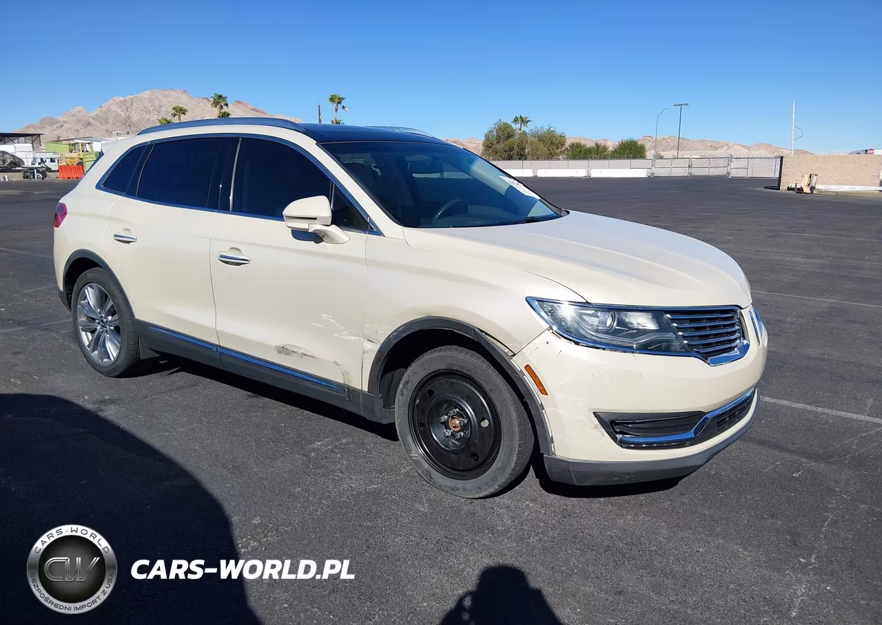 2016 Lincoln Mkx Reserve VIN:2LMPJ8LP0GBL59635 - 1