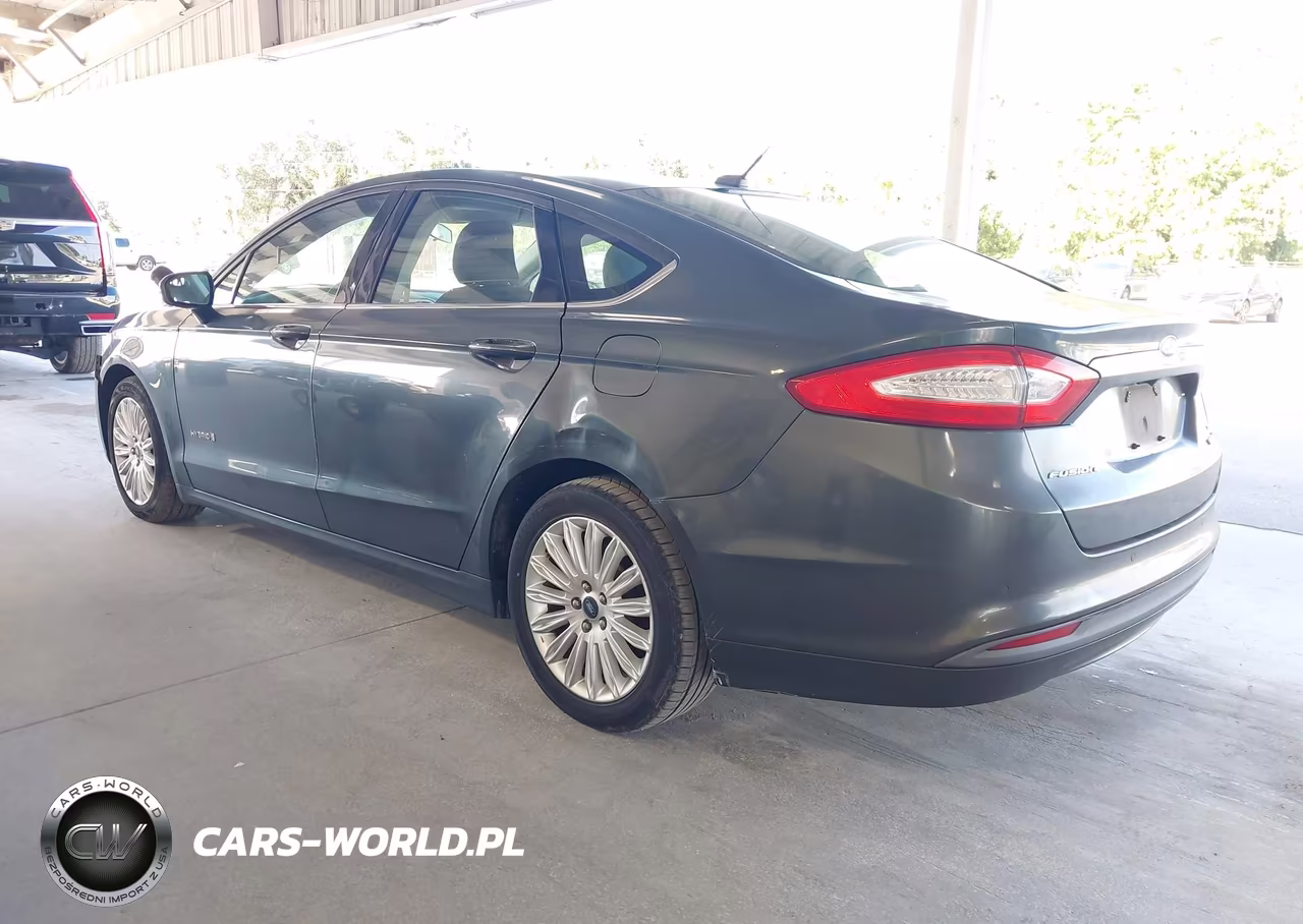 2015 Ford Fusion Hybrid Se VIN:3FA6P0LUXFR266287 - 3