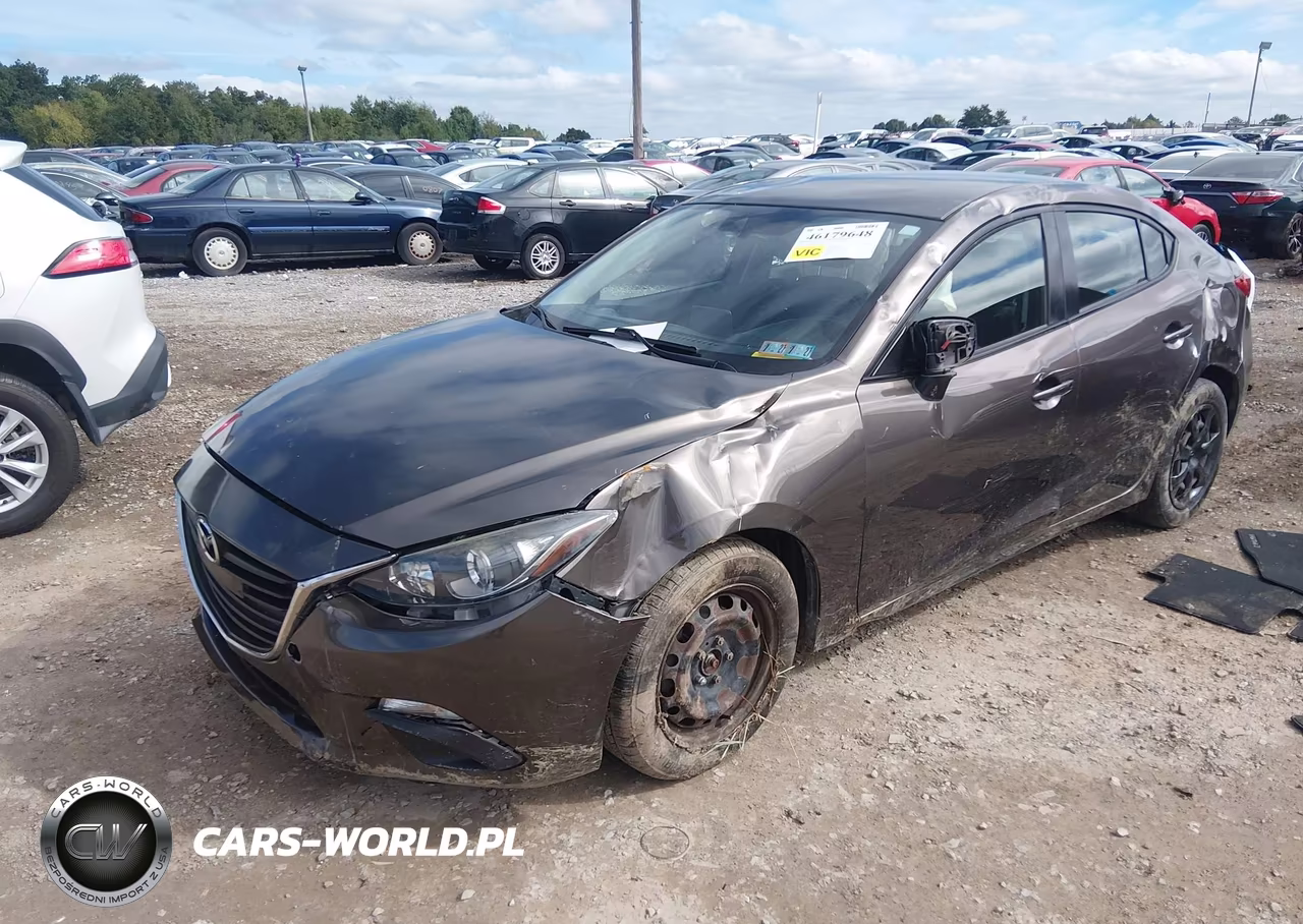 2015 Mazda Mazda3 I Sport VIN:3MZBM1U7XFM149383 - 2