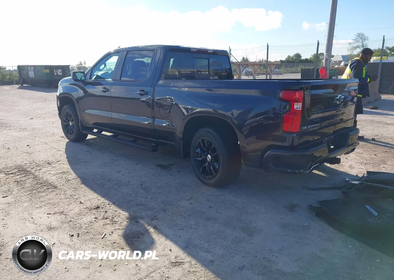 2022 Chevrolet Silverado 1500 Rst VIN:1GCUDEED0NZ517574 - 3