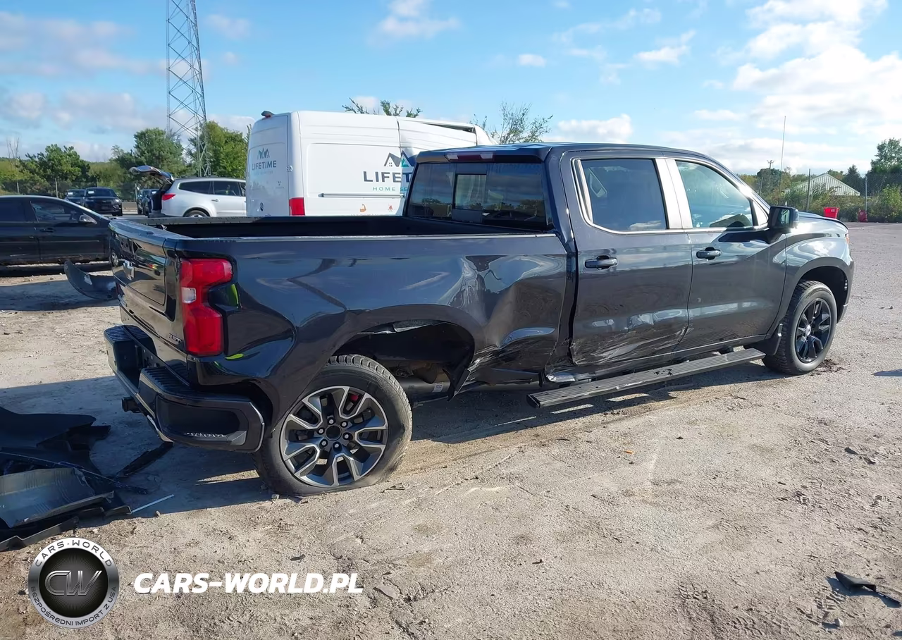 2022 Chevrolet Silverado 1500 Rst VIN:1GCUDEED0NZ517574 - 4