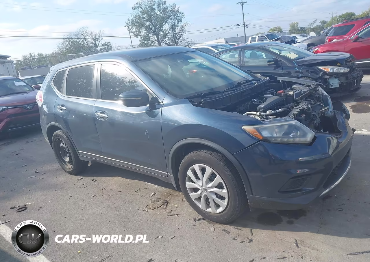 2015 Nissan Rogue S VIN:5N1AT2MT5FC764974 - 1