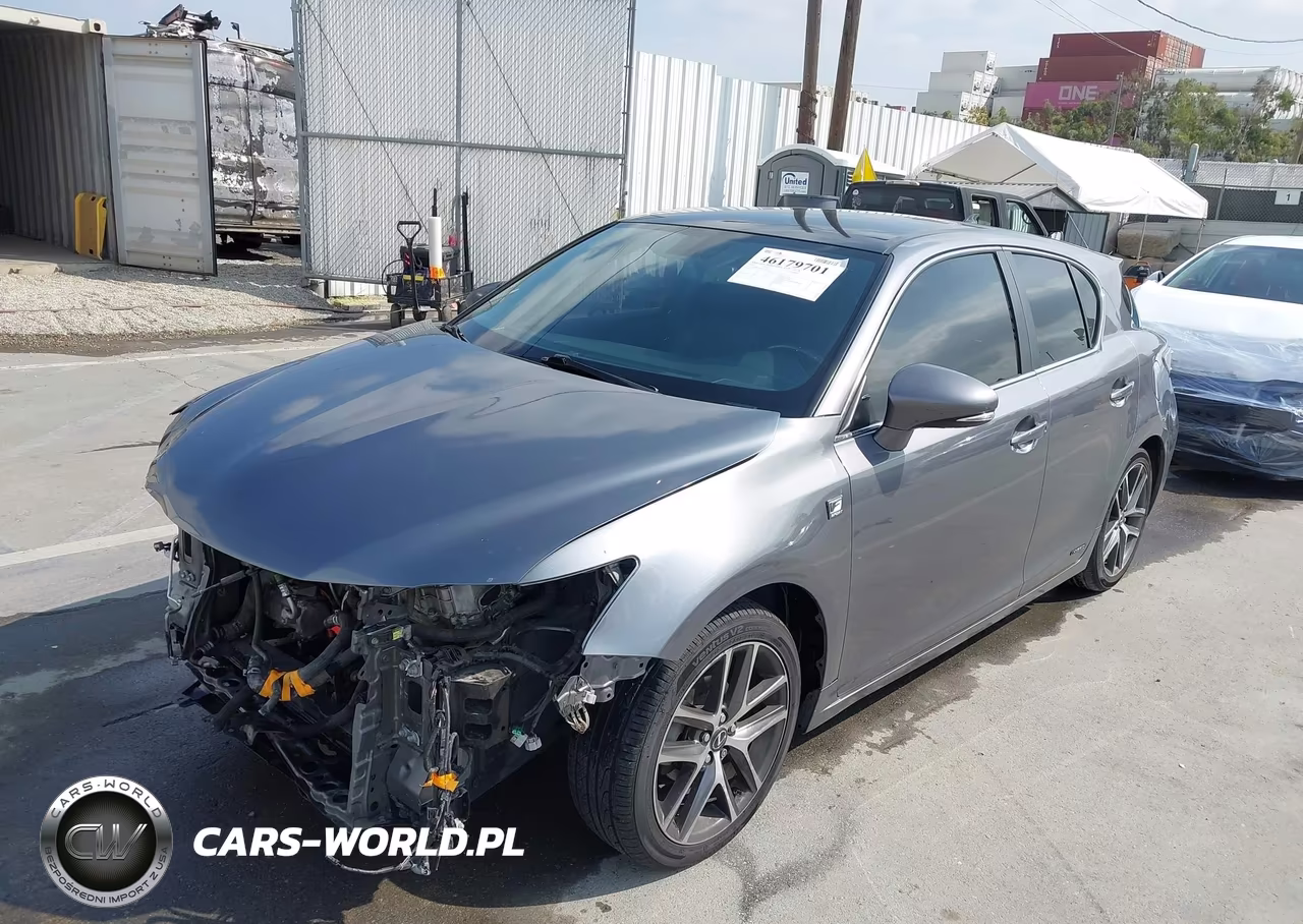 2016 Lexus Ct 200H VIN:JTHKD5BH6G2260316 - 2