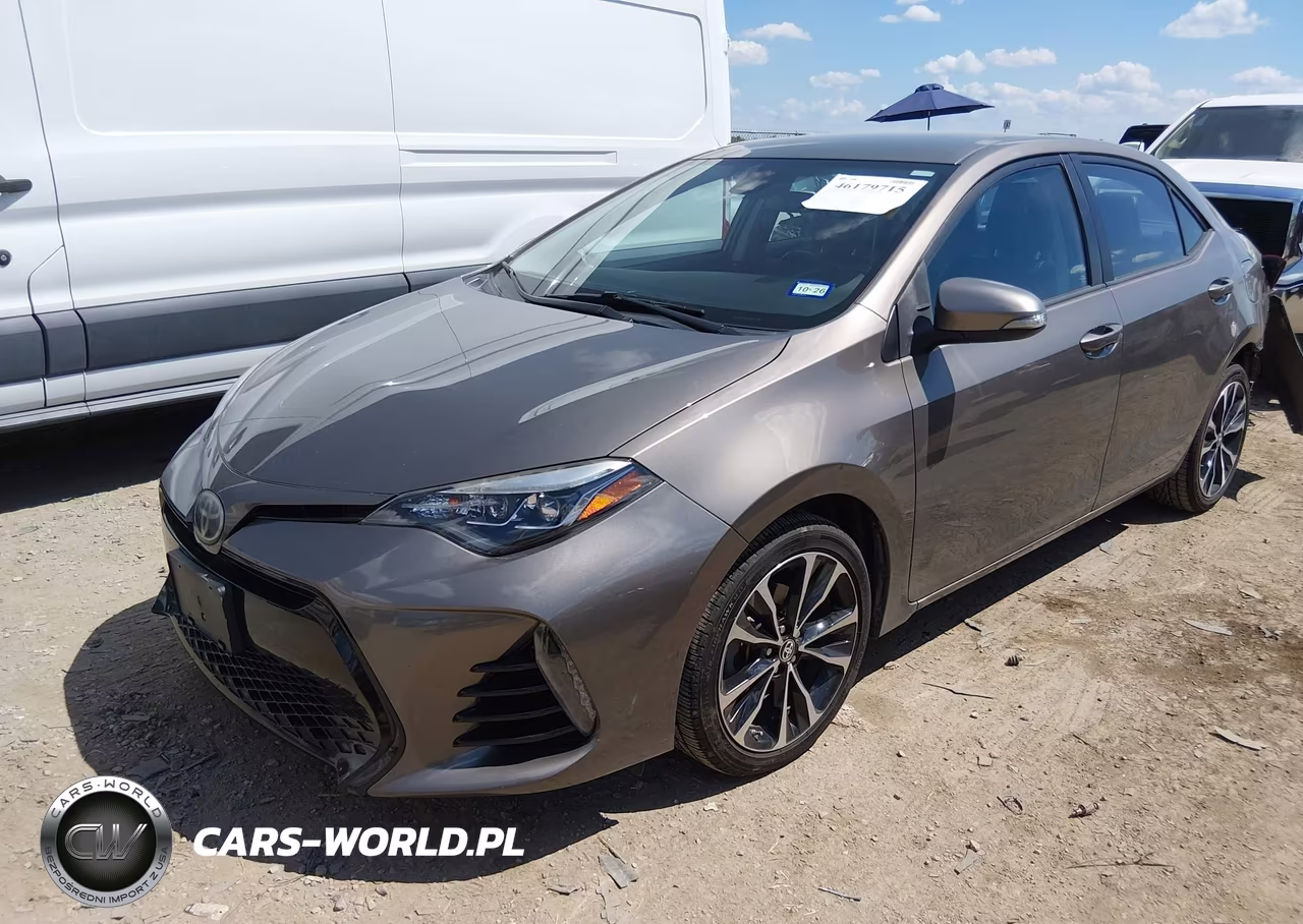 2017 Toyota Corolla Se VIN:2T1BURHE5HC833618 - 2
