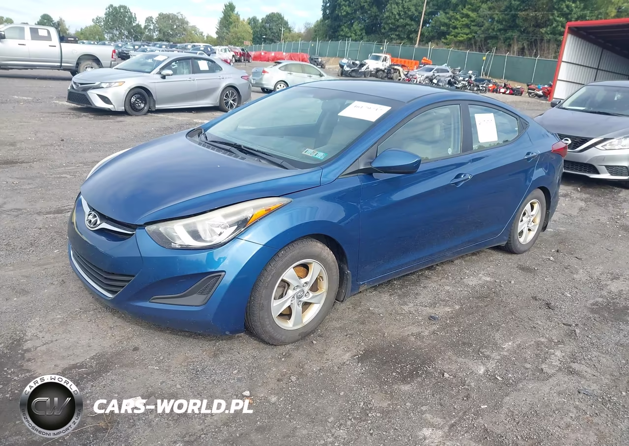 2015 Hyundai Elantra Se VIN:KMHDH4AE8FU280033 - 2