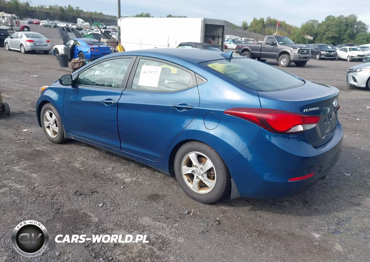 2015 Hyundai Elantra Se VIN:KMHDH4AE8FU280033 - 3