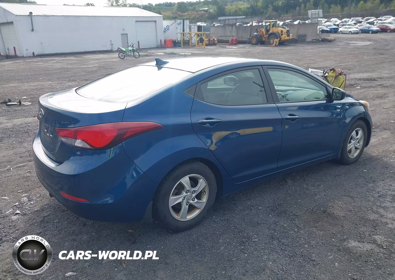 2015 Hyundai Elantra Se VIN:KMHDH4AE8FU280033 - 4