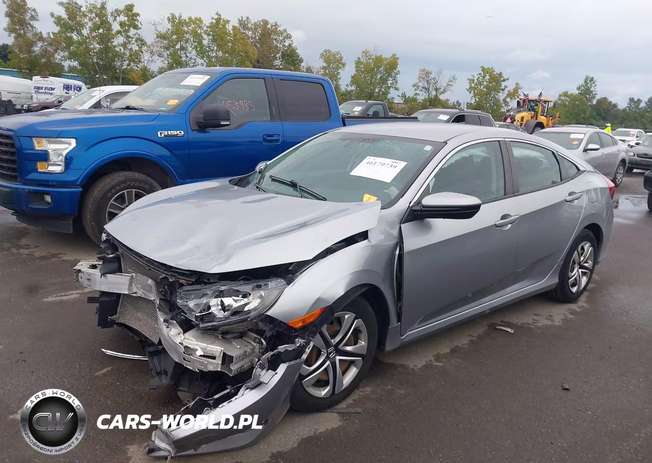 2017 Honda Civic Lx VIN:19XFC2F50HE059844 - 2