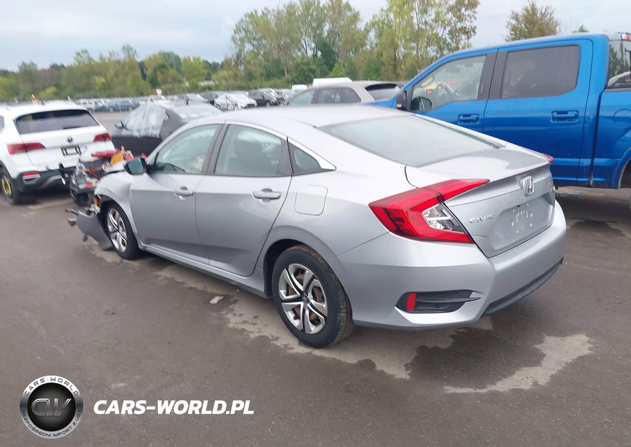 2017 Honda Civic Lx VIN:19XFC2F50HE059844 - 3