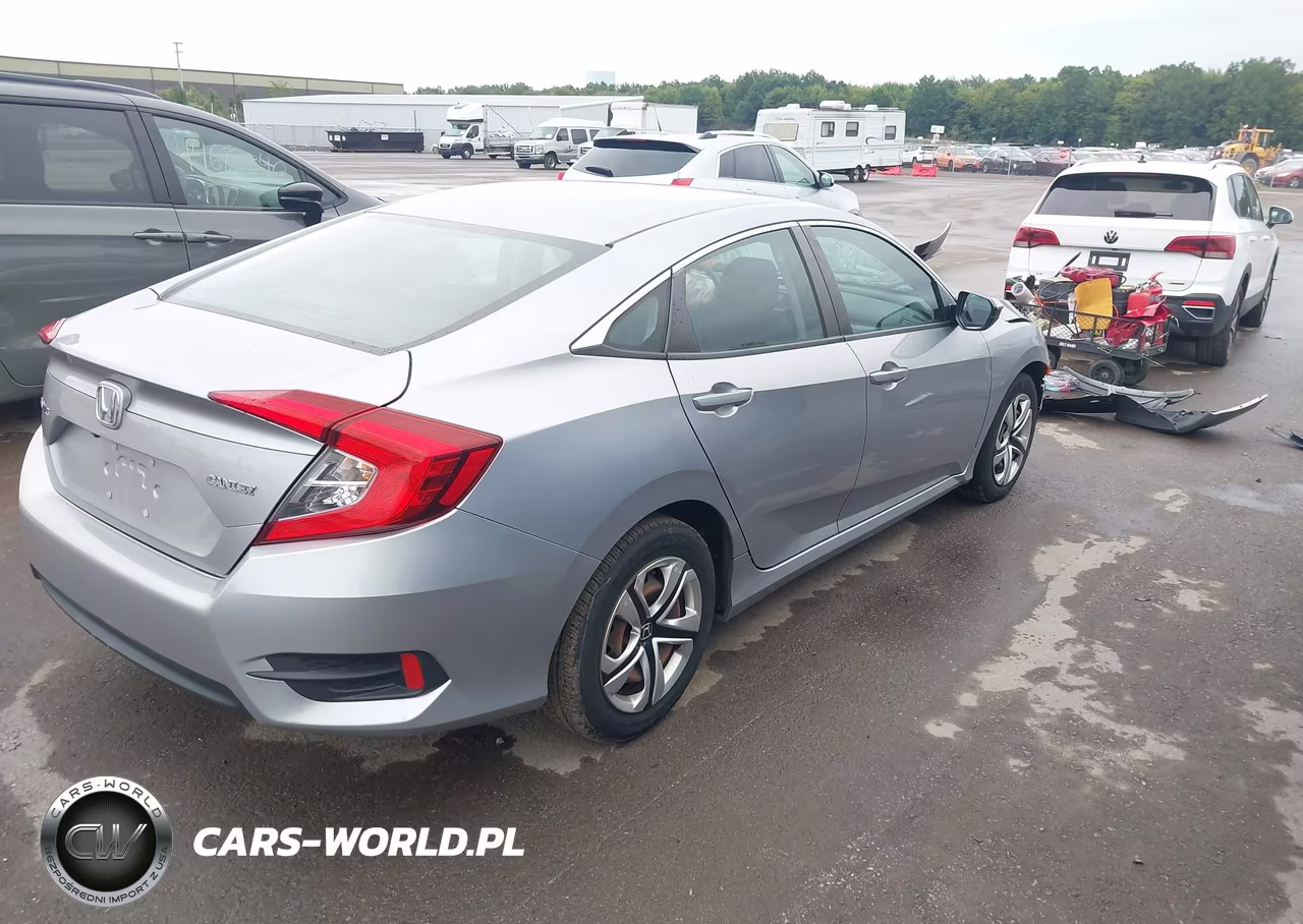 2017 Honda Civic Lx VIN:19XFC2F50HE059844 - 4