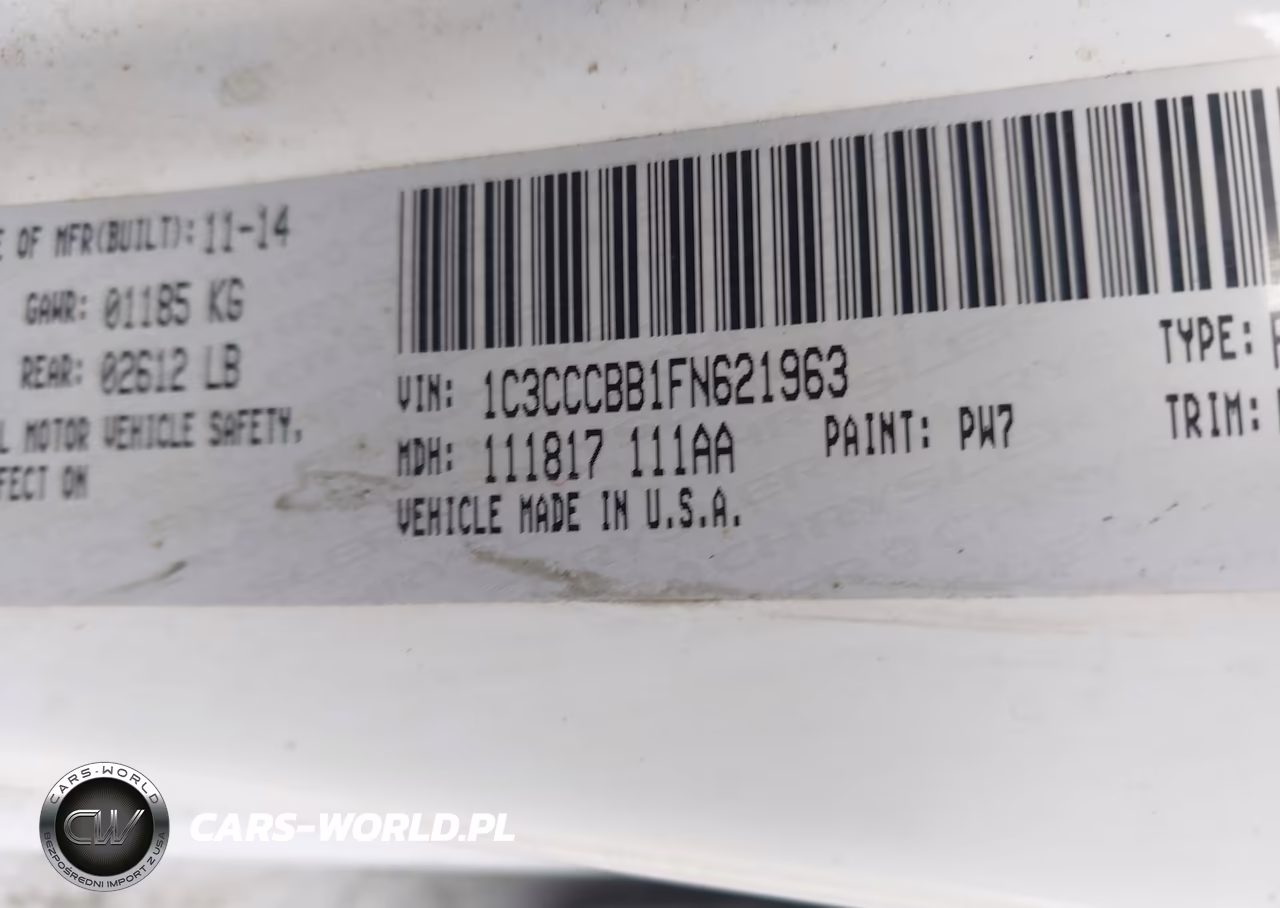 2015 Chrysler 200 S VIN:1C3CCCBB1FN621963 - 9
