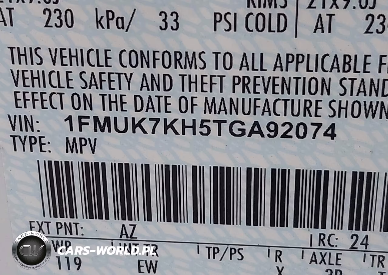 2026 Ford Explorer St-Line VIN:1FMUK7KH5TGA92074 - 9