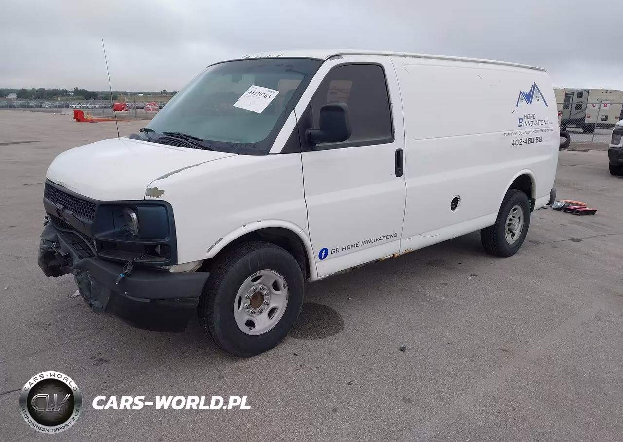 2008 Chevrolet Express Work Van VIN:1GCGG25C881157662 - 2