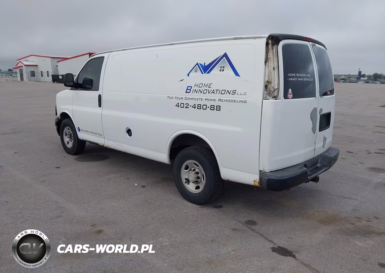 2008 Chevrolet Express Work Van VIN:1GCGG25C881157662 - 3