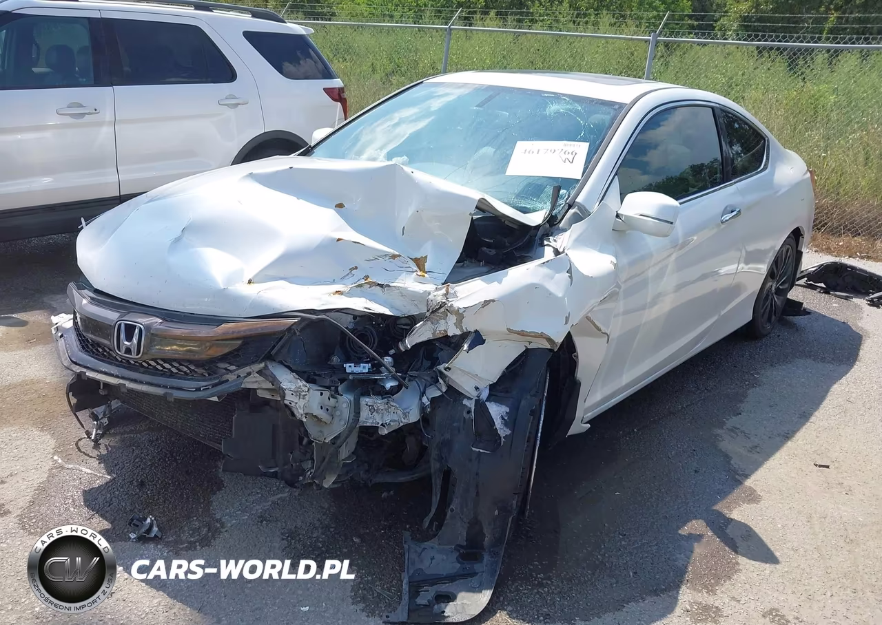 2016 Honda Accord Ex-L VIN:1HGCT1B80GA007727 - 2
