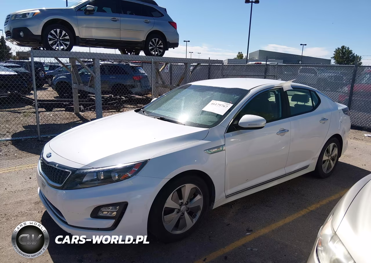 2016 Kia Optima Hybrid Ex VIN:KNAGN4AD9G5098691 - 2