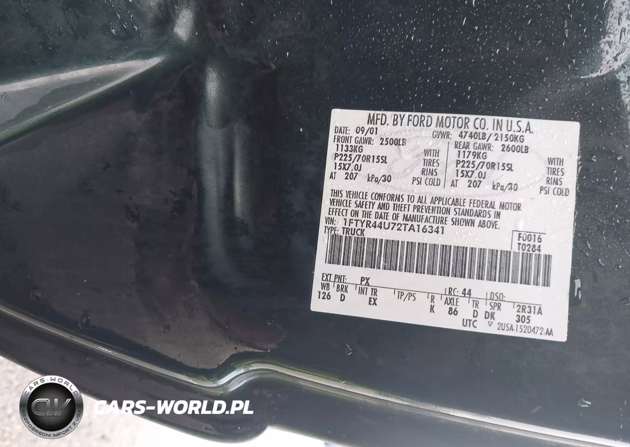 2002 Ford Ranger Edge-Tremor-Xlt VIN:1FTYR44U72TA16341 - 13