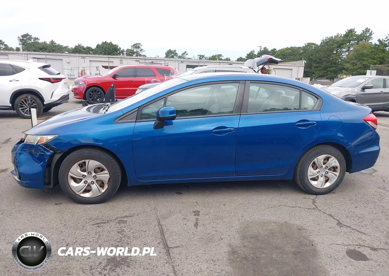 2013 Honda Civic Lx VIN:19XFB2F5XDE204577 - 14