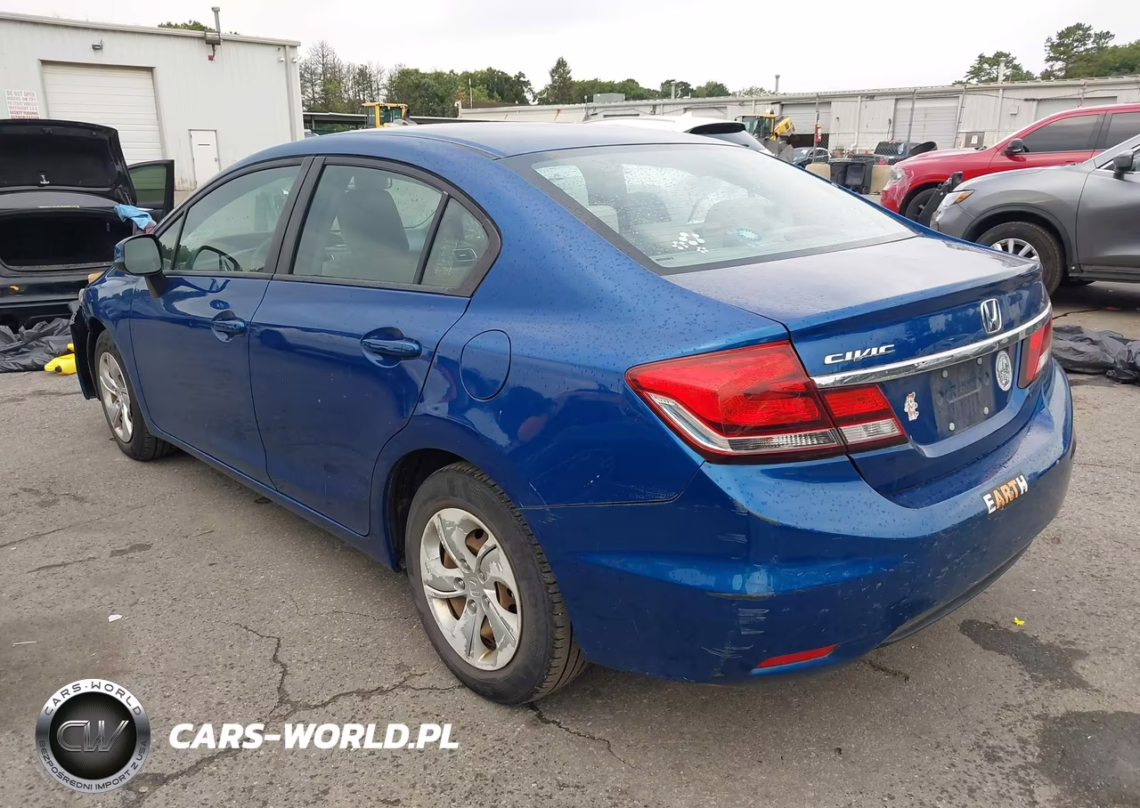2013 Honda Civic Lx VIN:19XFB2F5XDE204577 - 3