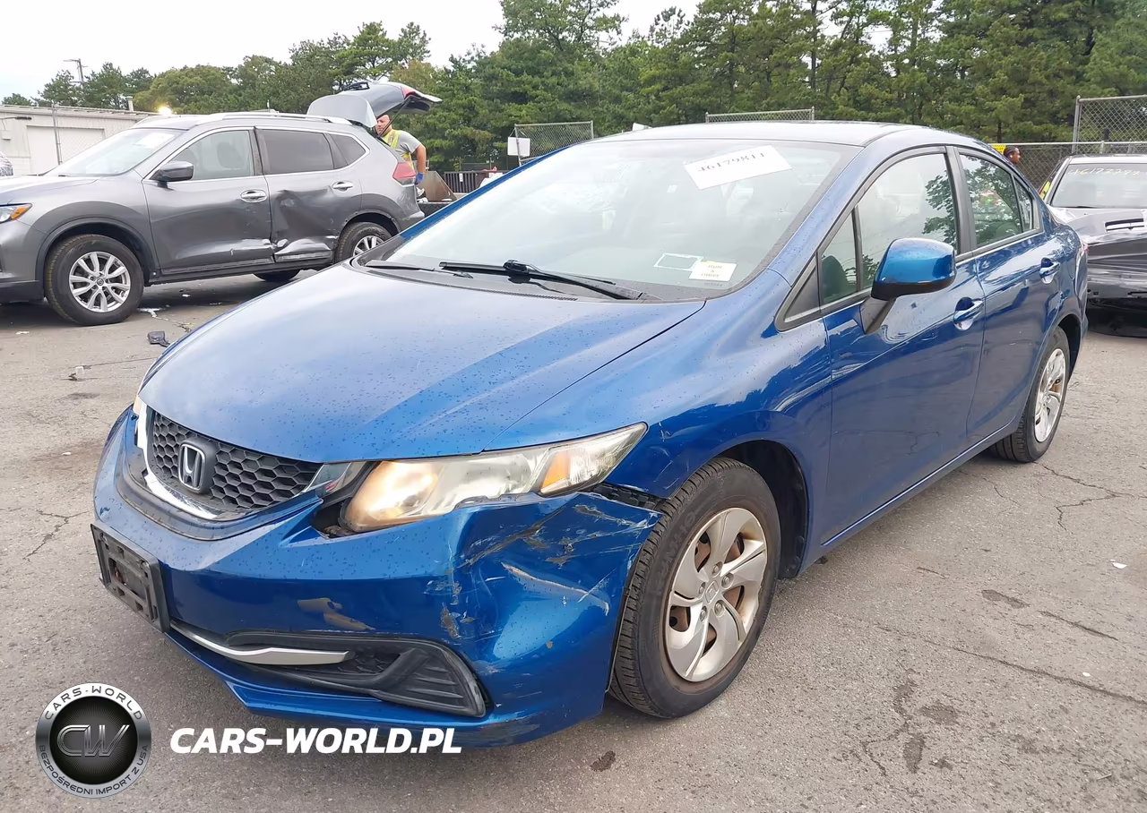 2013 Honda Civic Lx VIN:19XFB2F5XDE204577 - 6