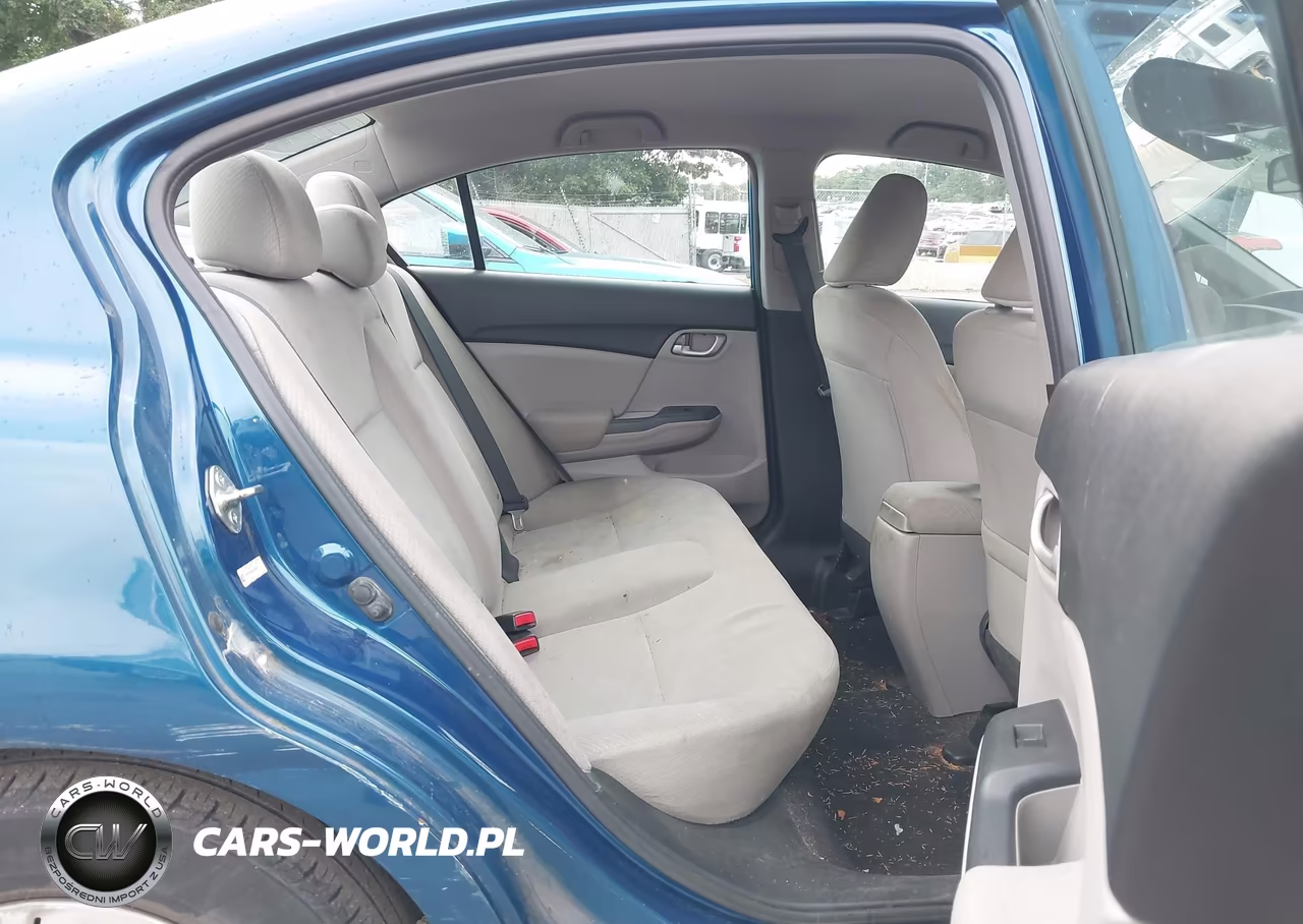 2013 Honda Civic Lx VIN:19XFB2F5XDE204577 - 8