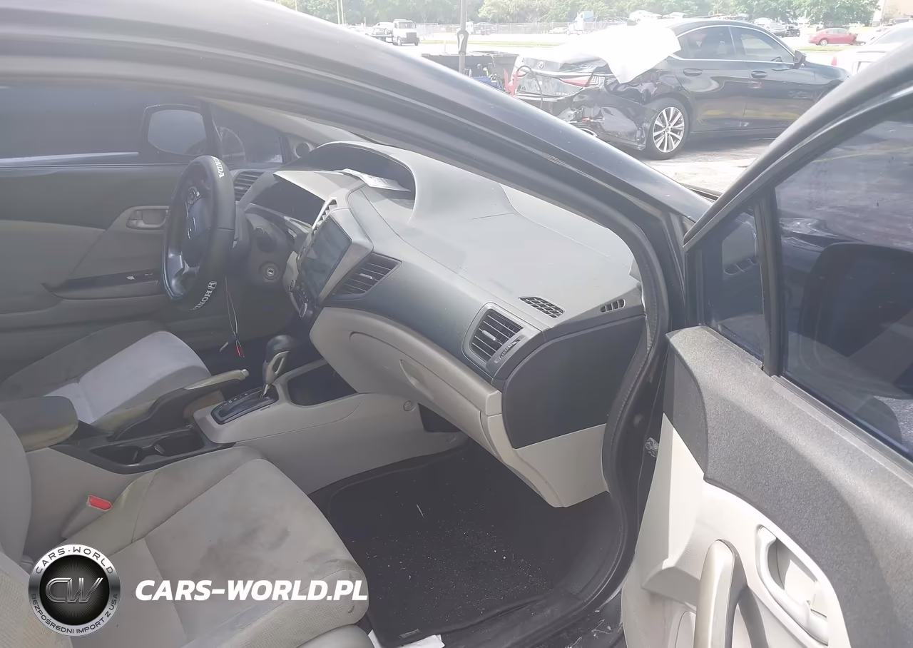 2012 Honda Civic Lx VIN:2HGFG3B54CH562453 - 5