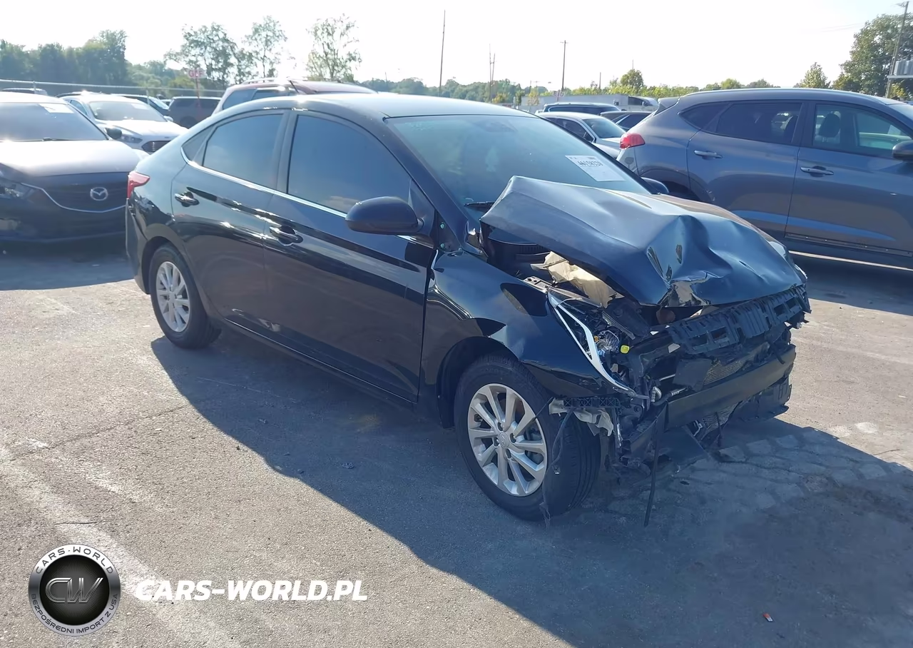 2022 Hyundai Accent Sel VIN:3KPC24A66NE156544 - 1