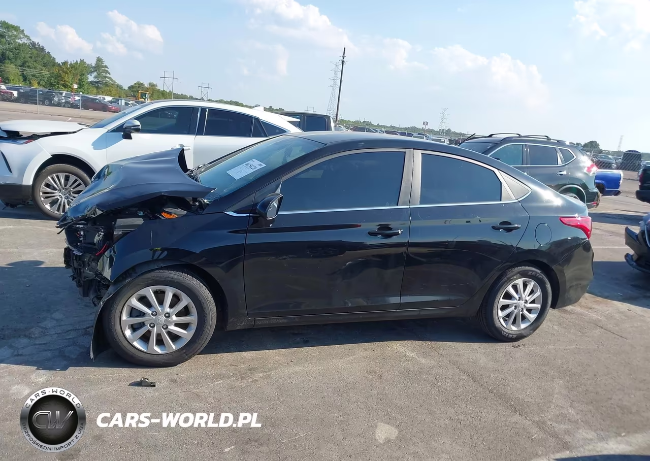 2022 Hyundai Accent Sel VIN:3KPC24A66NE156544 - 14